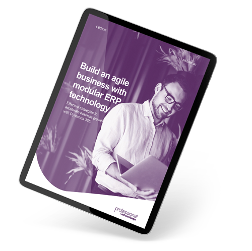 Agile Modular Build Build an agile business with modular ERP technology.