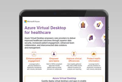 Benefits of AVD to the healthcare industry