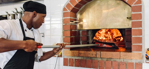 pizza cooking