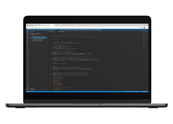 Create using pro developer tools