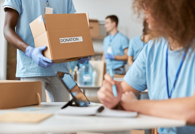 Manage charity projects easily